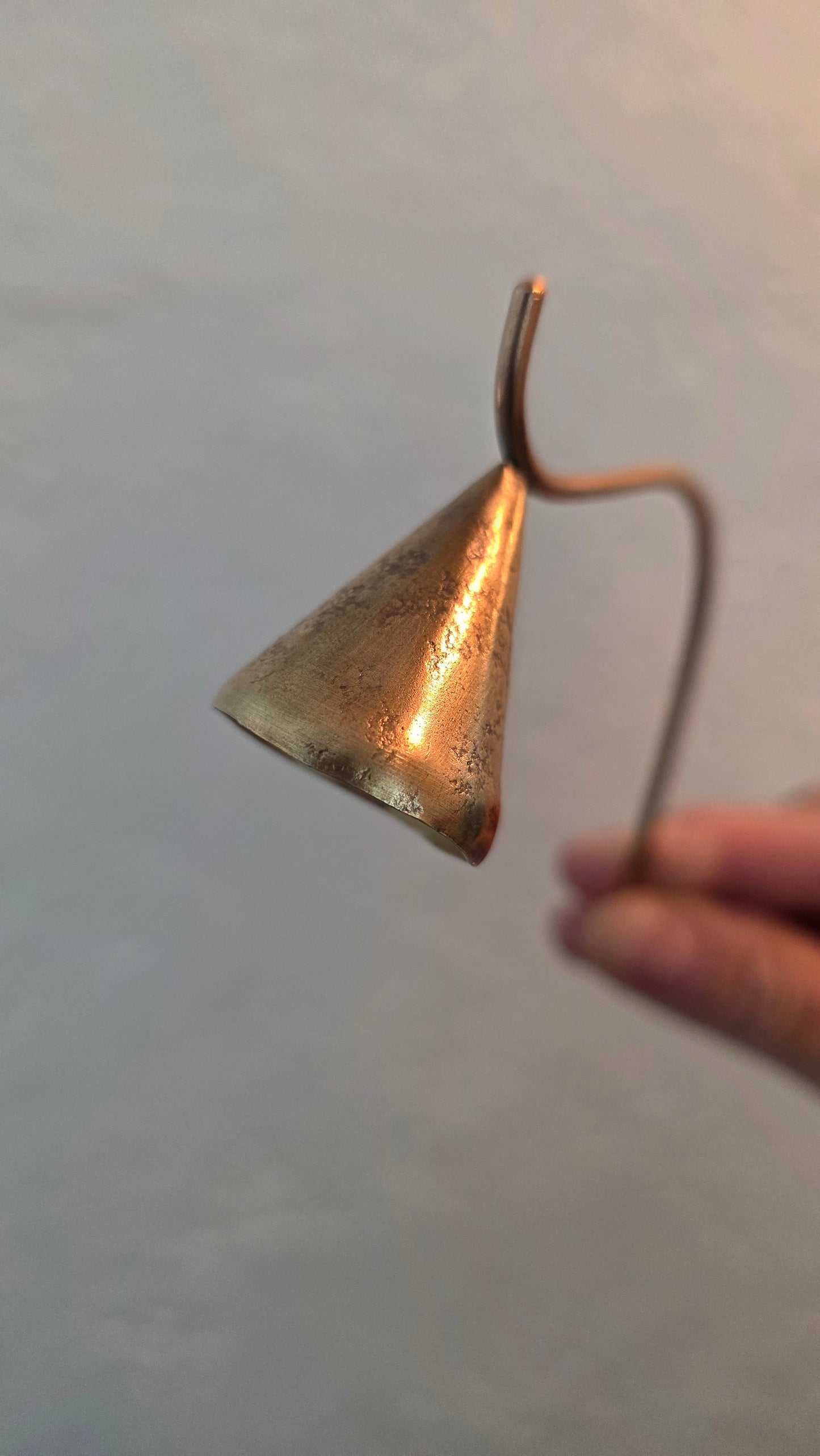 CANDLE SNUFFER - Jeweler's Brass and Bronze