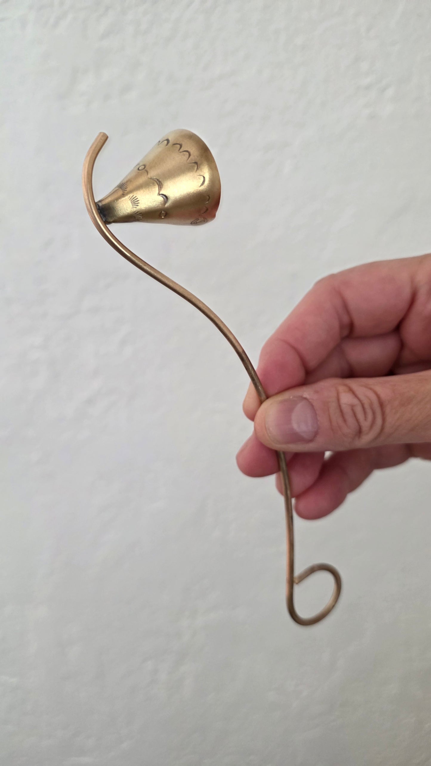 CANDLE SNUFFER - Jeweler's Brass and Bronze