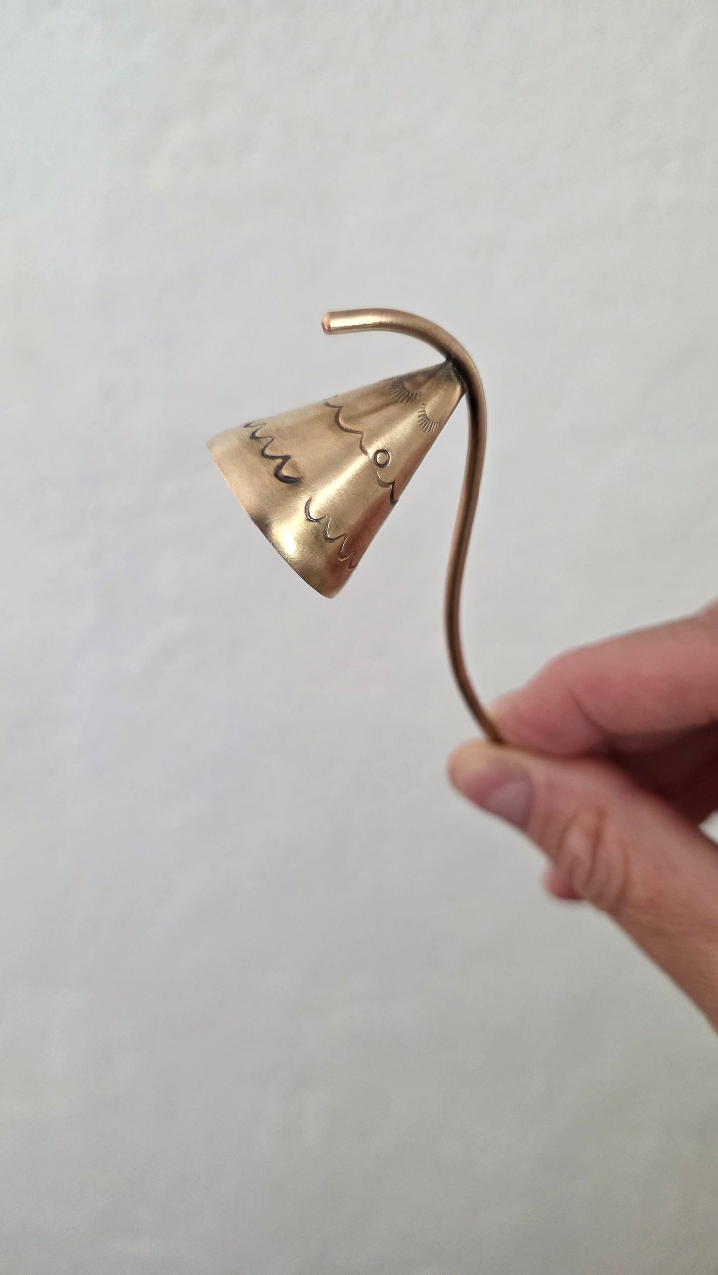 CANDLE SNUFFER - Jeweler's Brass and Bronze