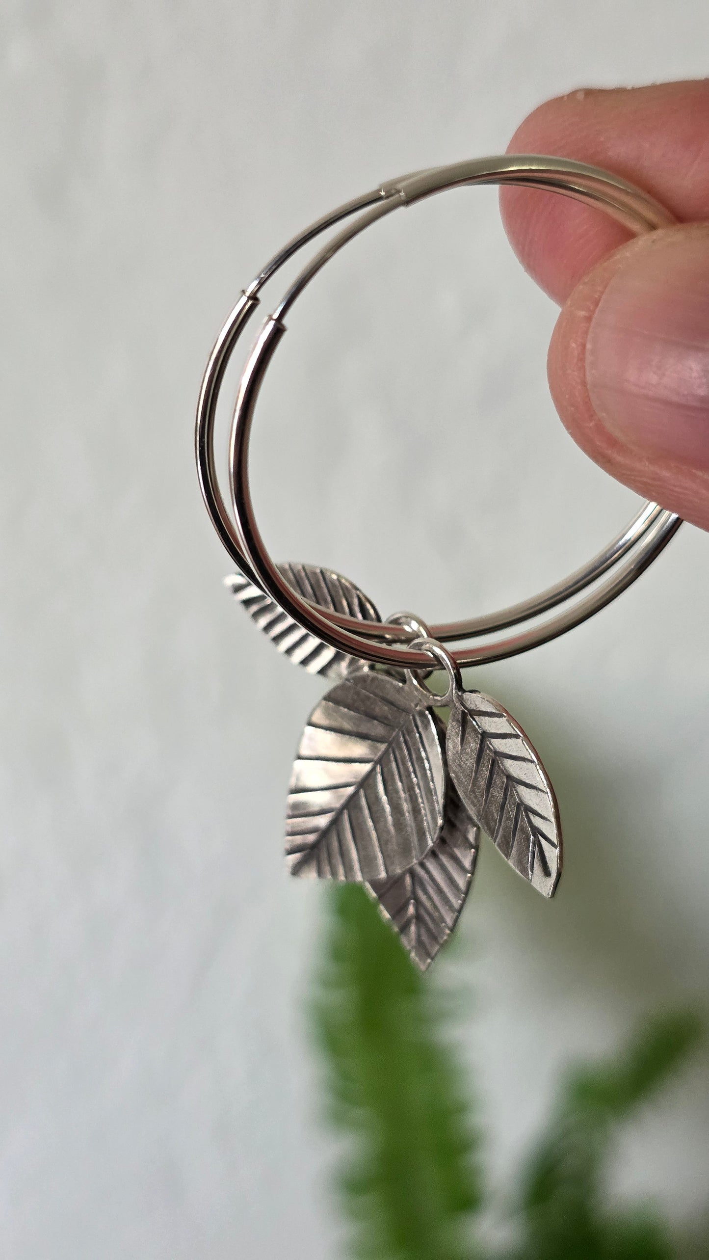FEATHERWEIGHT Hoop Earrings - All Sterling Silver
