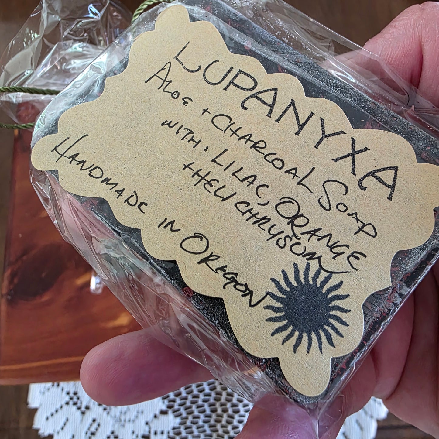 xtras BUNDLE OF 2 HANDMADE ALOE & CHARCOAL SOAP