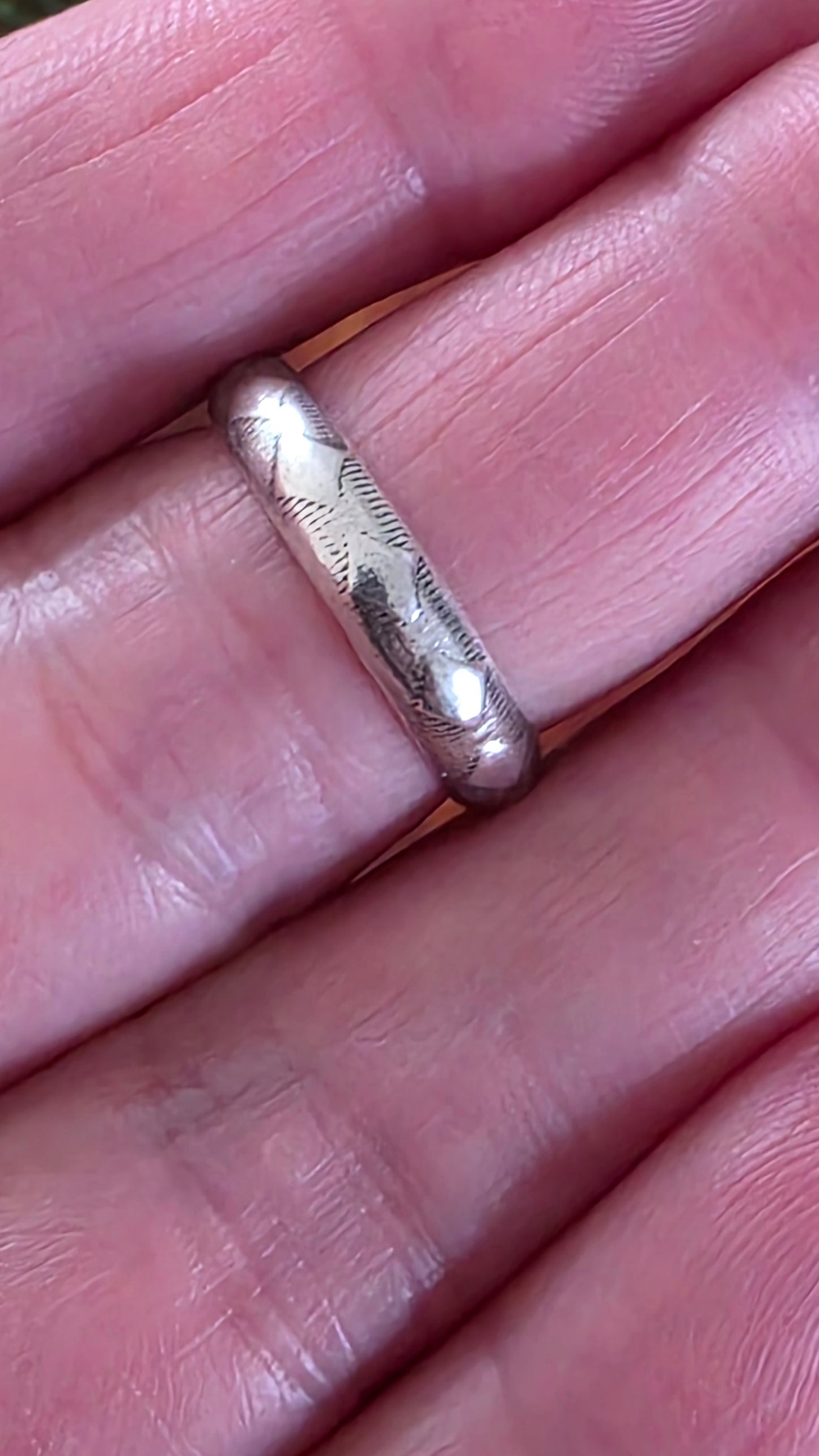 ROYSTON Ring - (size 7.5) All Sterling Silver