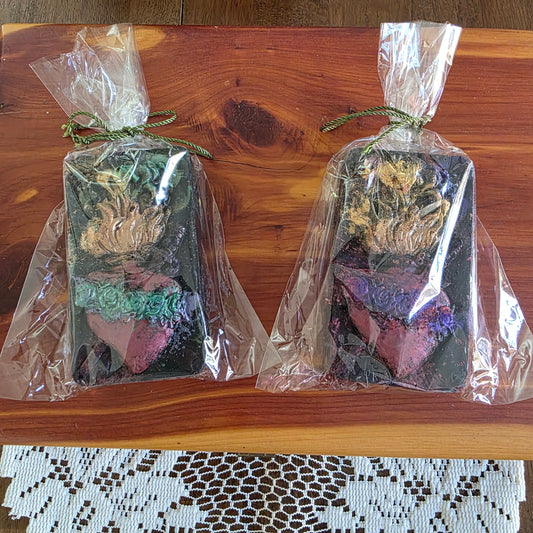 xtras BUNDLE OF 2 HANDMADE ALOE & CHARCOAL SOAP