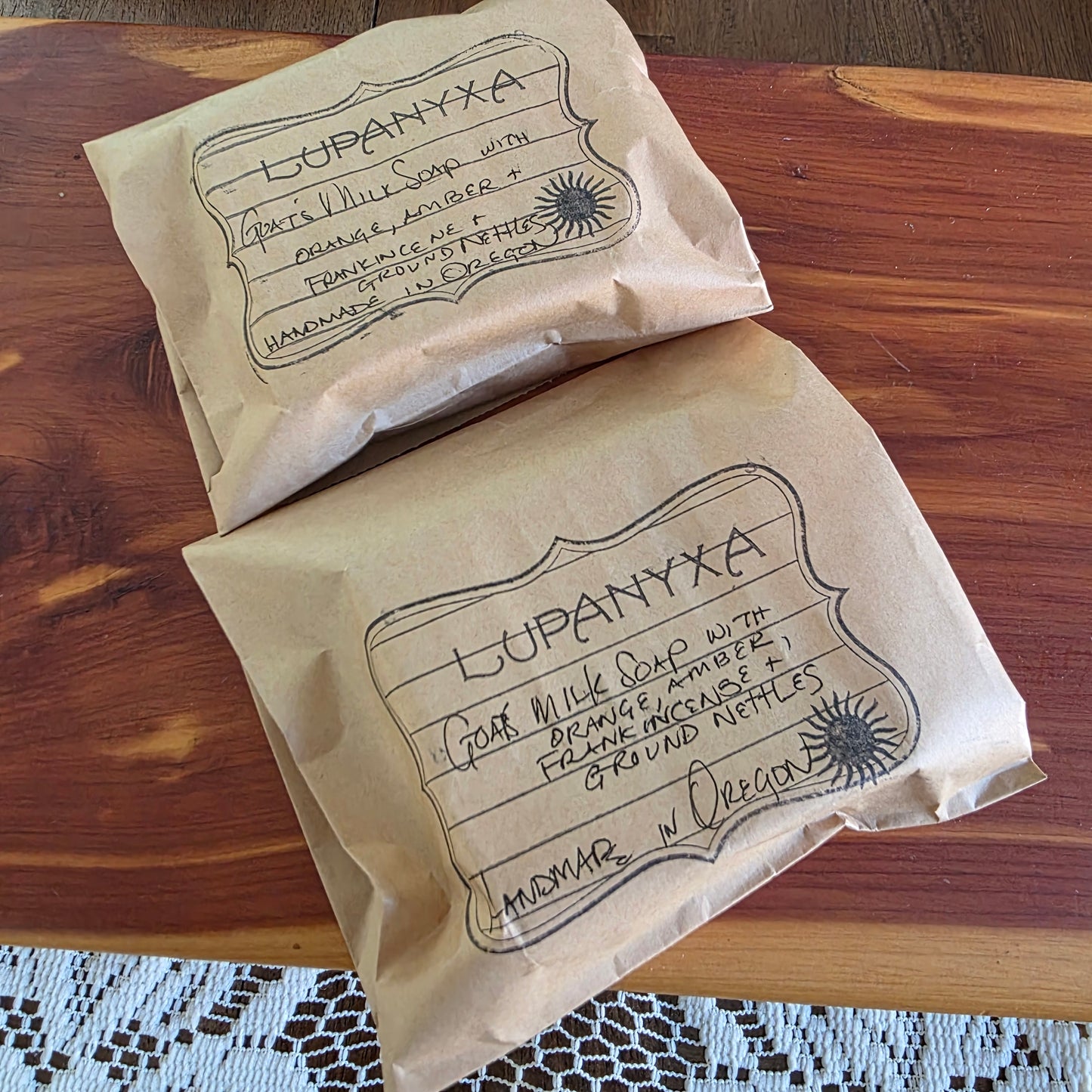 xtras BUNDLE OF 2 HANDMADE GOAT'S MILK SOAP