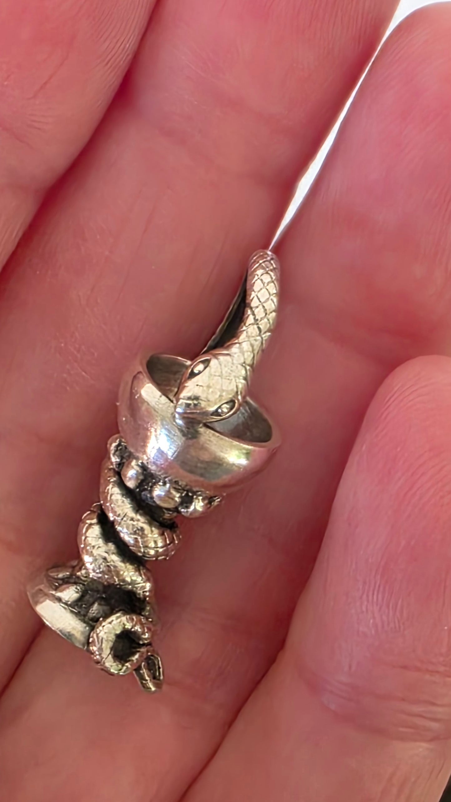 BOWL OF HYGEIA Pendant Only - Sterling Silver